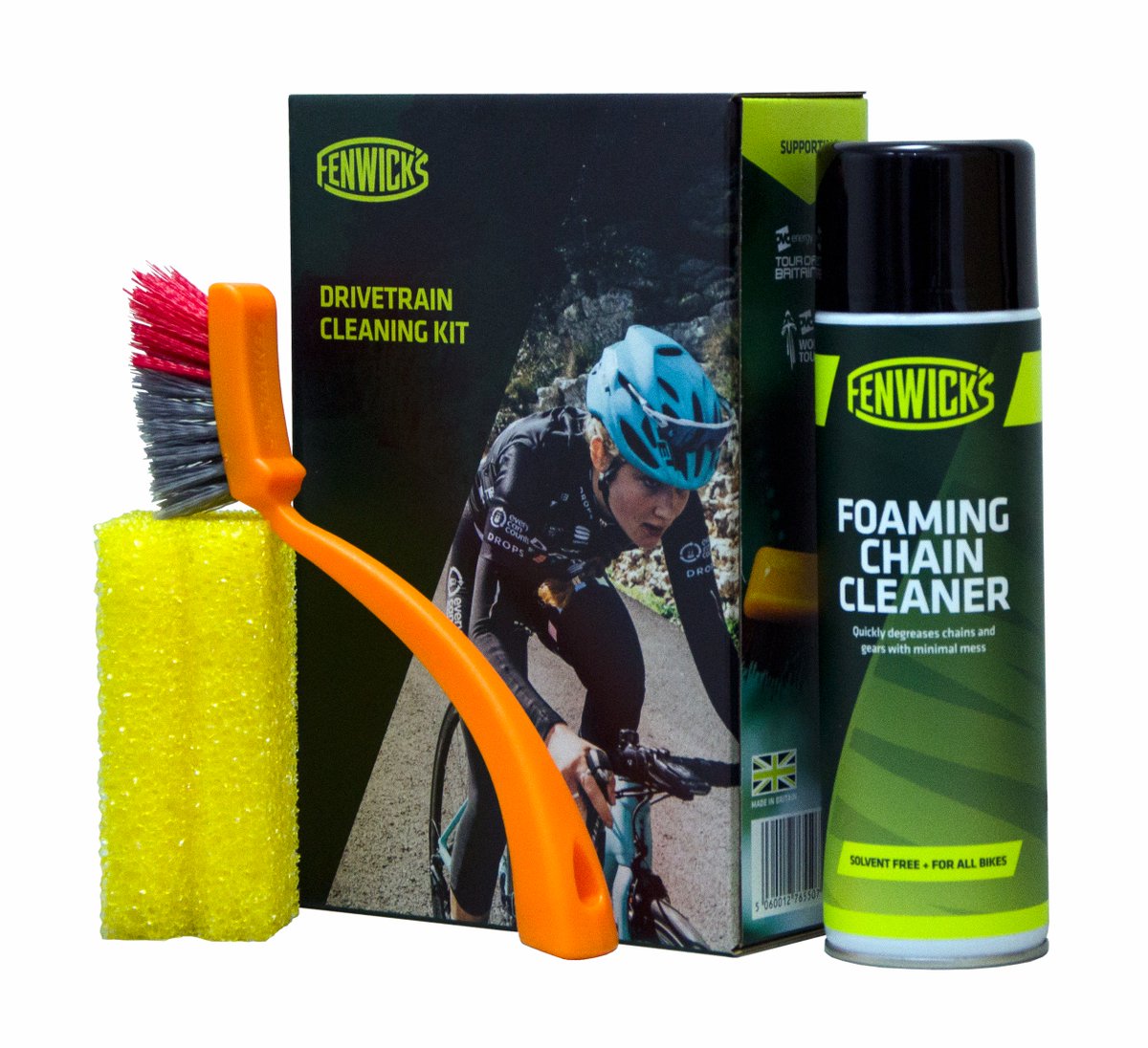 TourofBritain's tweet photo. We have 1 Drivetrain Cleaning Kit &amp; 1 Essential Cleaning Kit from @FenwicksBike to WIN. Simply Fav &amp; RT this tweet before Monday morning &amp; we'll pick two winners! https://t.co/9EYxCGsiTh https://t.co/5JivR1BZUr