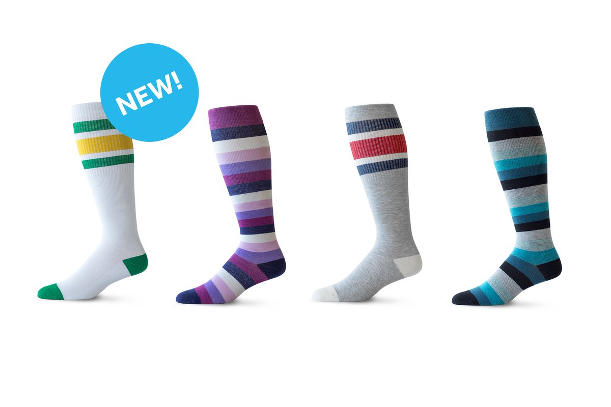 They're here! Our NEW and long-awaited collection of Cotton #CompressionSocks are in stock and ready to ship topandderby.com #BlackFriday2017
