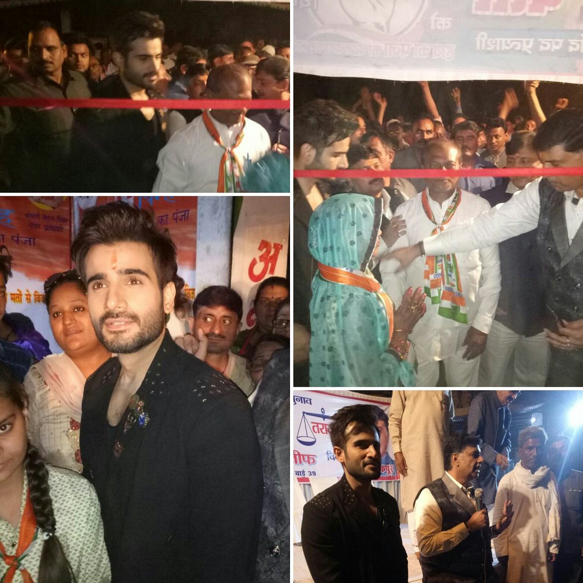 PinnacleCelebs's tweet photo. Our exclusive artist @karantacker during his election appearance in #Kanpur. 

#Fans #Celebrity #Pinnacle #CelebrityManagement #Mumbai #Delhi #NorthIndia https://t.co/mGXwUsLNxs