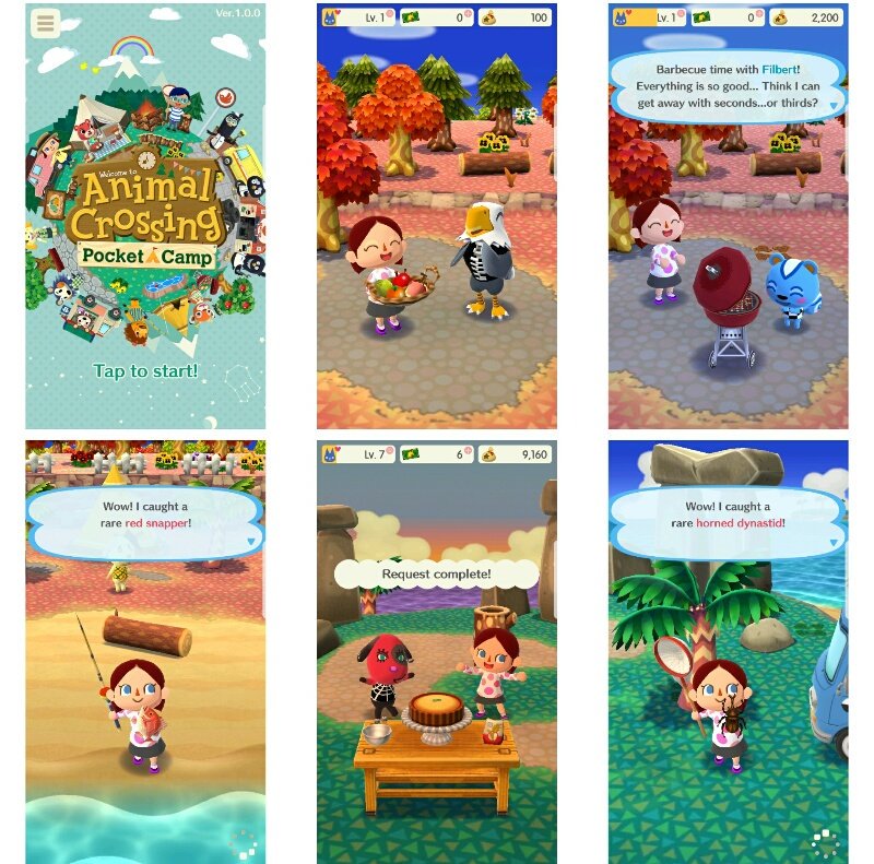 TeamNerdTV's tweet photo. Who's playing the new #AnimalCrossingPocketCamp ? Here are some screensshots from @artygirl1997 playing it!
#teamnerdtv #app #game #AnimalCrossing https://t.co/WiOzszzW7C