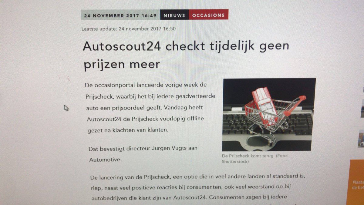 team_samensterk's tweet photo. @AutoScout24NL @BNR @bardweijer  De #prijscheck er op, de prijscheck er af. Jantje lacht en Jantje huilt. @BOVAG tracht met de eer te strijken maar 2.560 autobedrijven maken een vuist. Voor de consument, én voor zichzelf. https://t.co/4CEPQ1XaBc