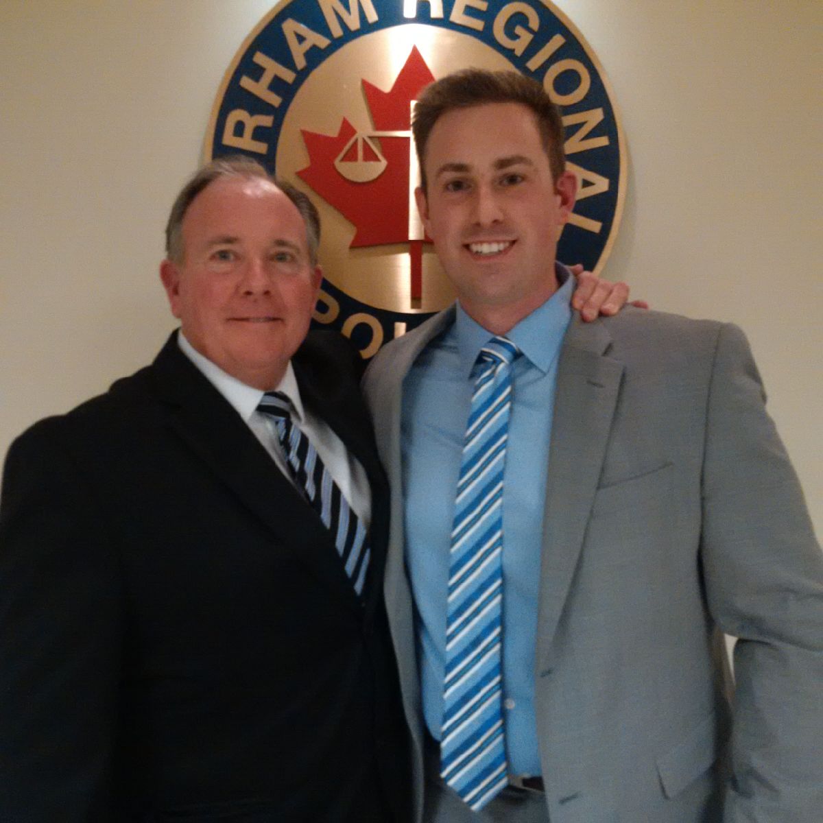 493Brown's tweet photo. Fortunate 2 hire 4 excellent officers w 30 yrs combined experience including PC Greg Hart, son of our very own @drps Sgt Tom Hart (ret). https://t.co/CuiVhqY5rF