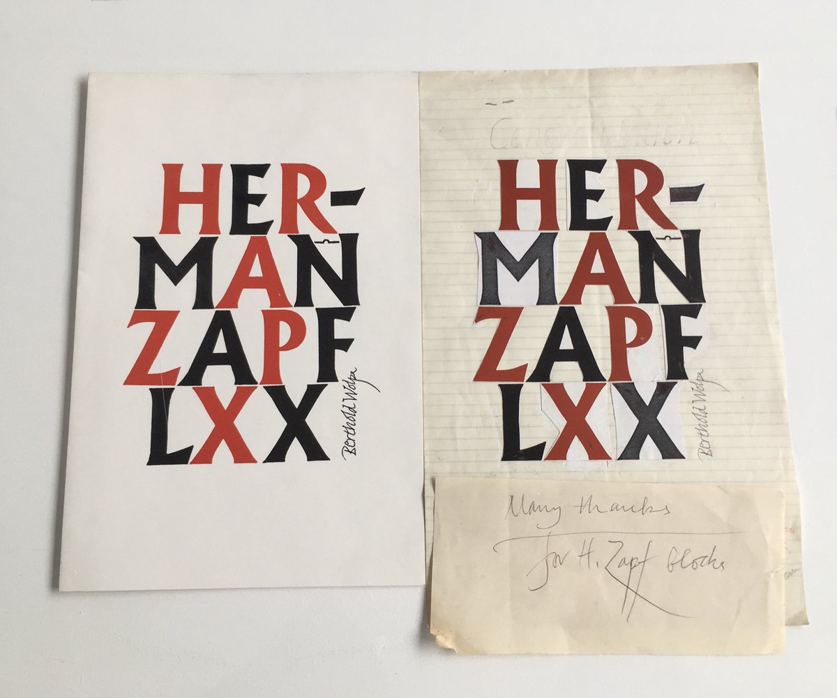 richardprice500's tweet image. Do visit the Berthold Wolpe exhibition - open to 4 Dec - and watch the film on the revival and loving digitisation of his work.
#StructuredPerambulation 
#London #TypeThursday monotype.com/blog/font-stor…