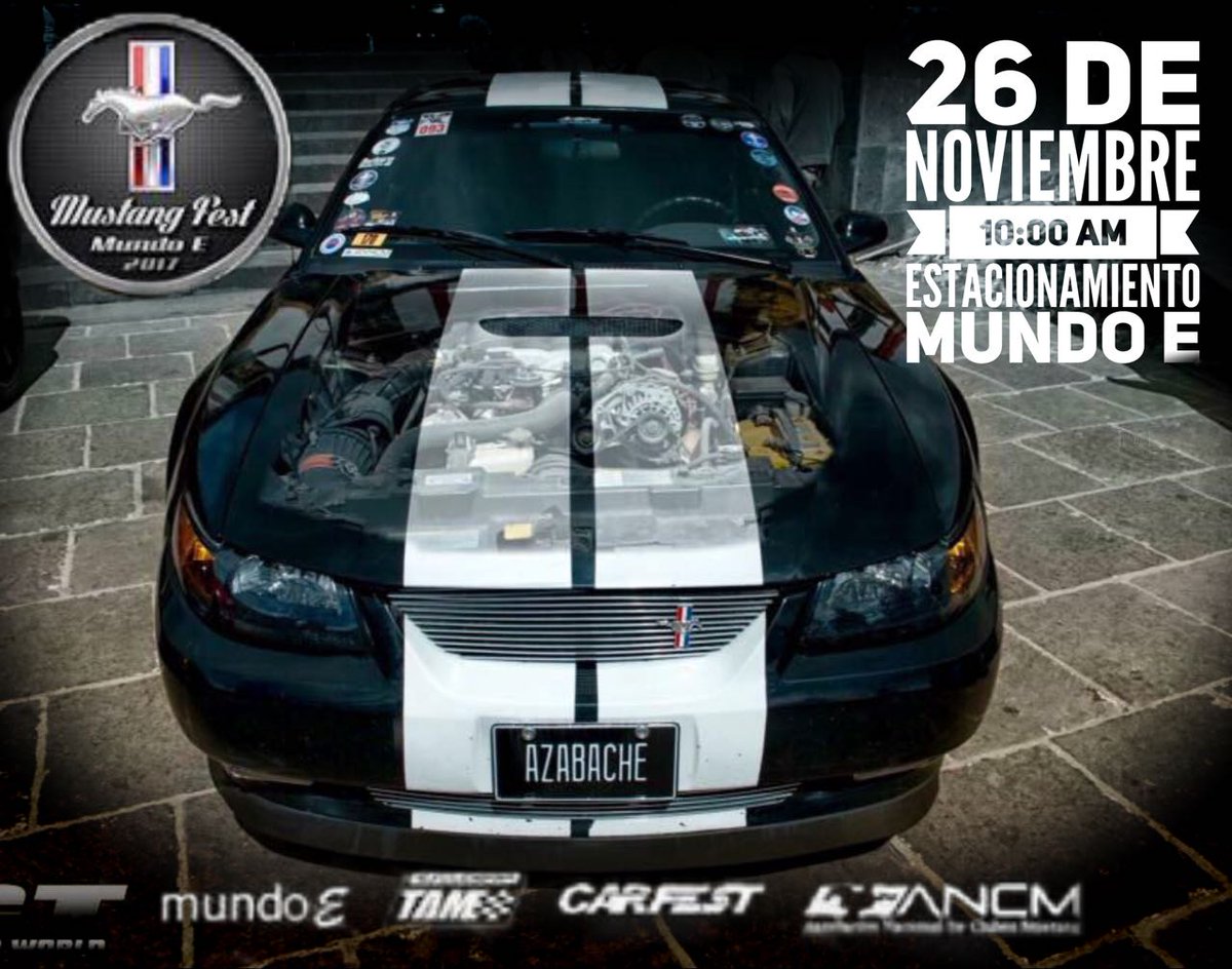 KingOfTheRoadV's tweet photo. A dos dias del gran evento #MustangFest 2017
#ANCM
#EstampidaMustang
#FuerzaMustang
@ANCM_Mx
@FordMX https://t.co/Uy3MngekKc