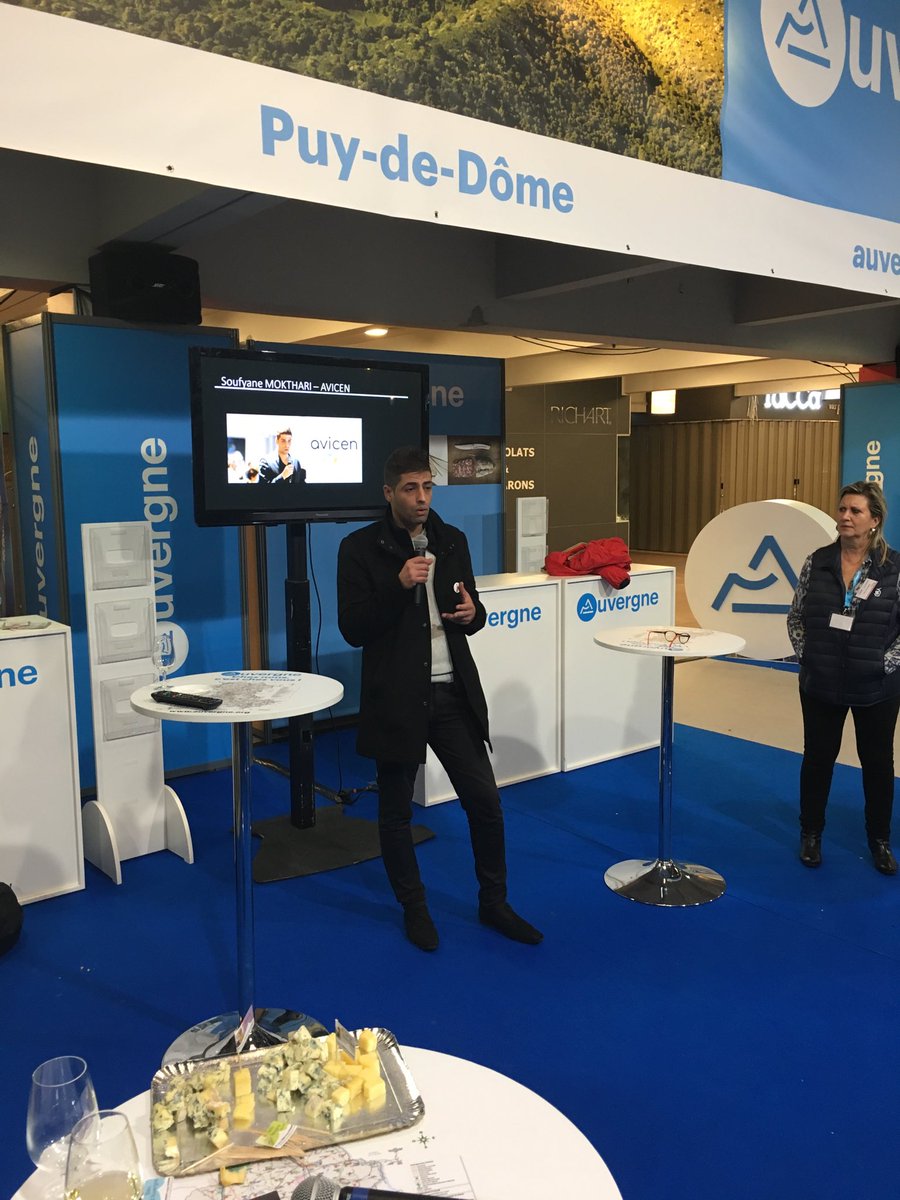 Soufyane présente @avicen_io au UpHeros Lyon