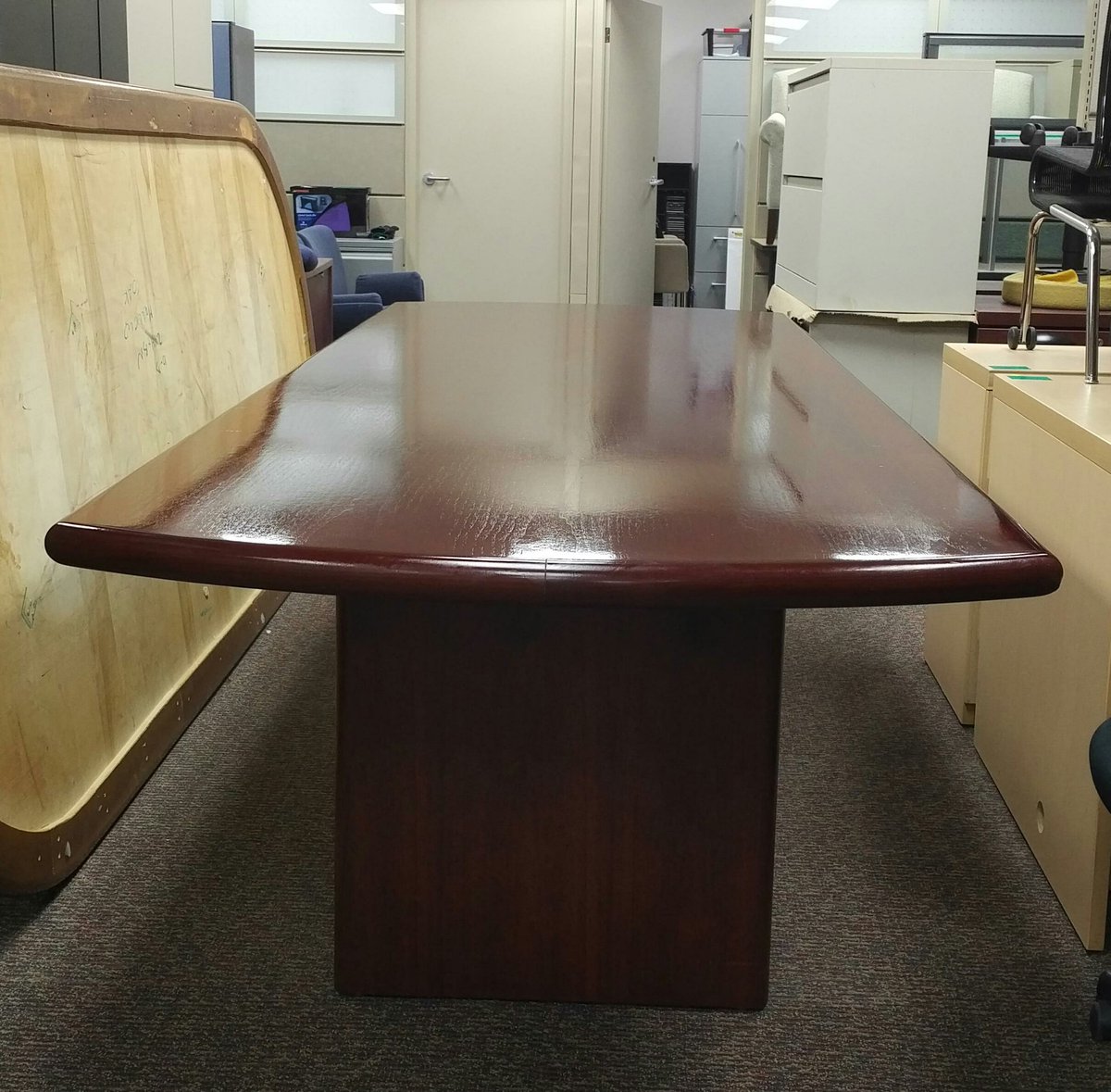 MikeREdeUSE's tweet photo. Just a couple examples of some 10' Boardtables that we currently have available for our network of dealers throughout #Canada &amp; #USA Brands like #Descor &amp; #Krug plus more! https://t.co/1WyKG6XYDM