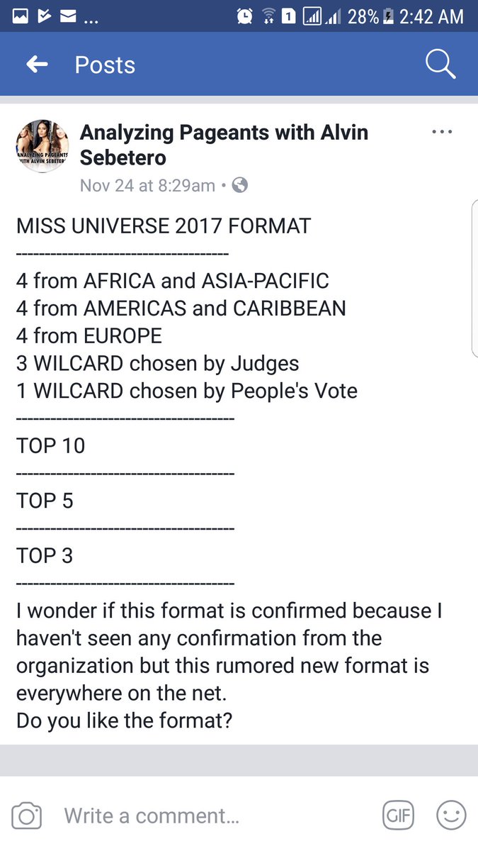 ArchieSantos15's tweet photo. 1 sure spot for Rachel my loves!
#MissUniverse #Philippines https://t.co/8HJf9oih10