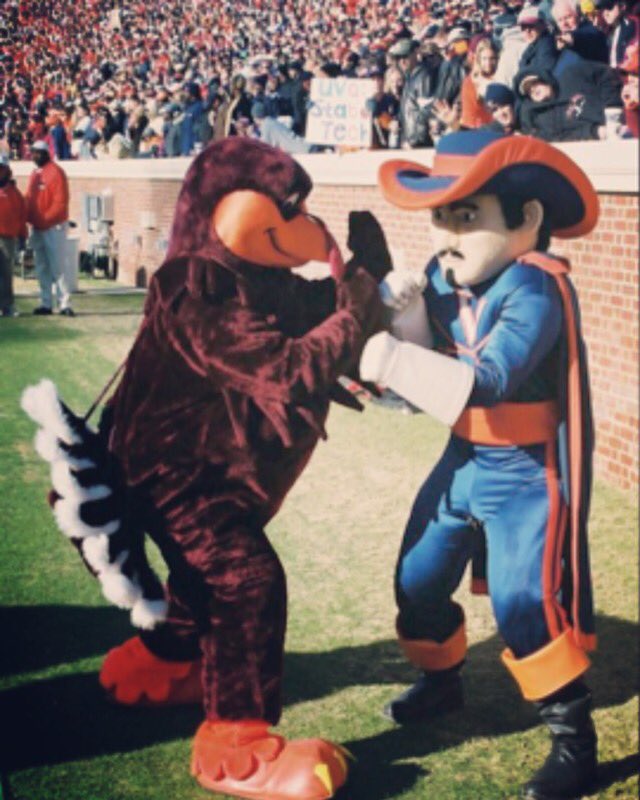 It's that time of year again! Help us cheer on our Hokies tonight as they face off against UVA! #Gokies #BeatUVA
