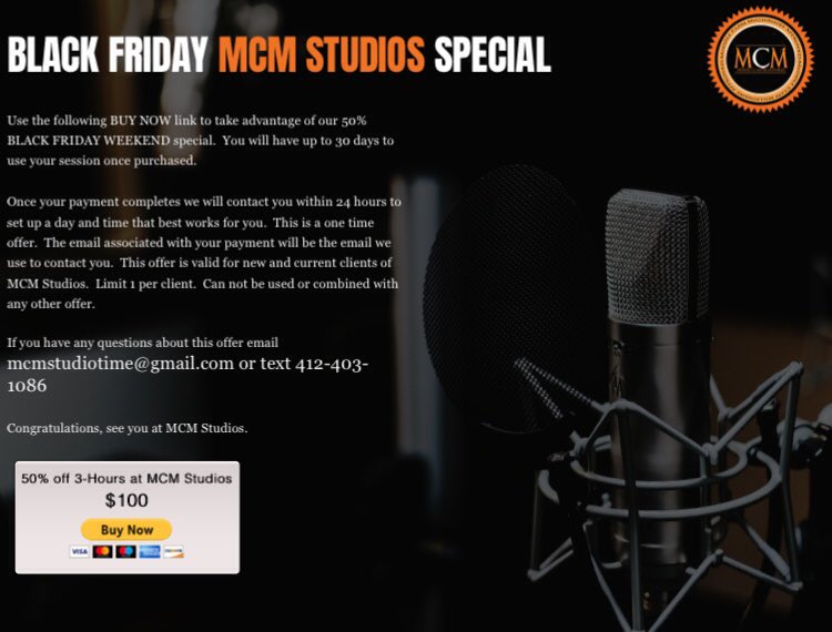 MCMStudios's tweet photo. MCM STUDIOS BLACK FRIDAY SPECIAL [72hrs ONLY] visit https://t.co/ayI7xdKmBF to purchase https://t.co/ua4ZBk9CY9