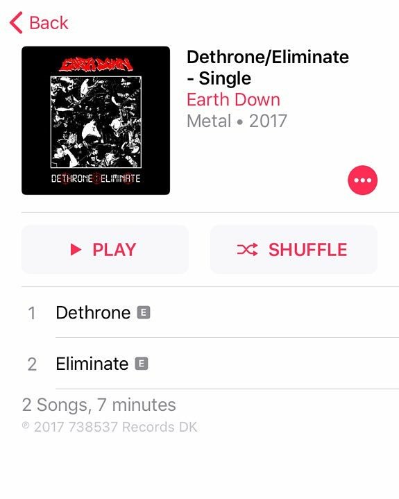 earthdownhc's tweet photo. New music is up!
Check out Dethrone/Eliminate on our bandcamp, Spotify, Apple Music and Youtube. https://t.co/CCjCWlnPf1