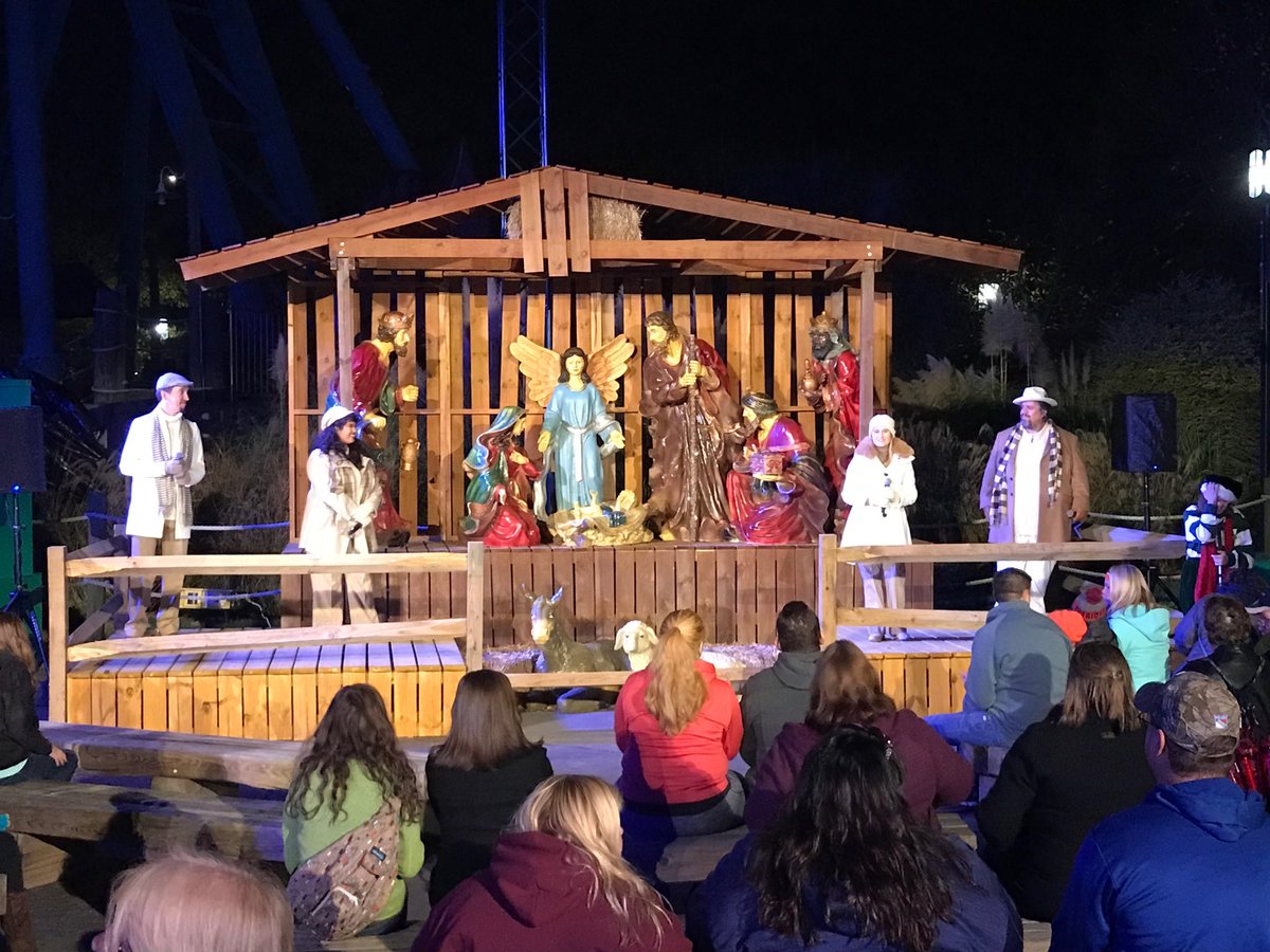 Thank you <a href="/Carowinds/">Carowinds</a> for not leaving out the real meaning of Christmas here at Winterfest!