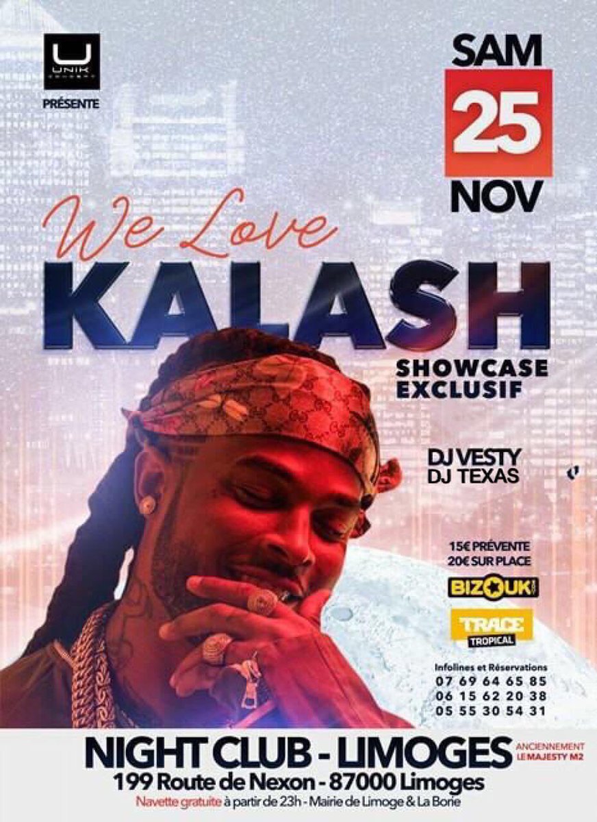 DjDjtexas97's tweet photo. #Samedi25Nov WE LOVE KALASH https://t.co/Hfwf3i7wzu