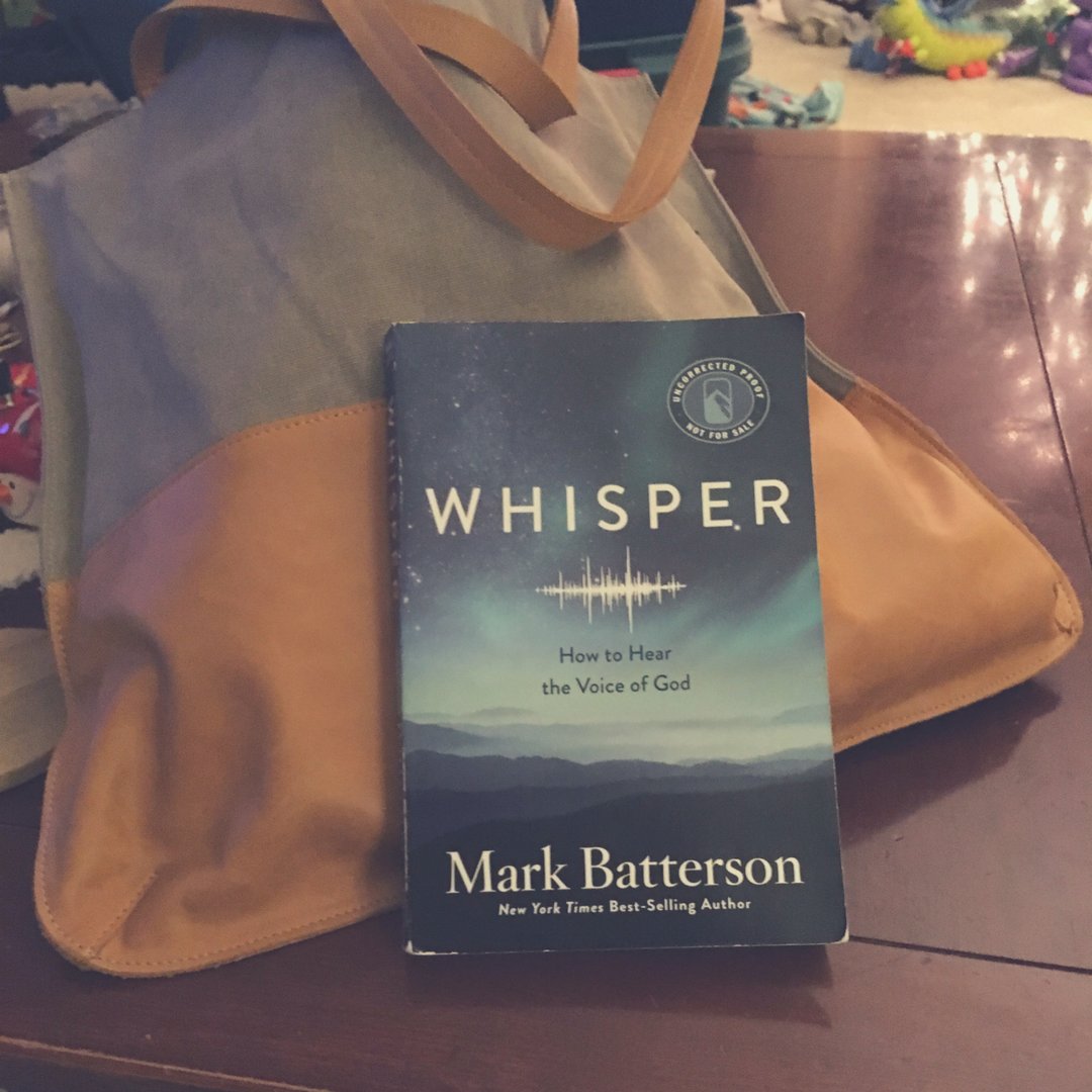 Wonderologist's tweet image. Some books are good for your heart. Some speak to your soul. And some stretch your mind. Whisper by @MarkBatterson is one that touches all 3! Thanks, @syoungwca for the gift.
