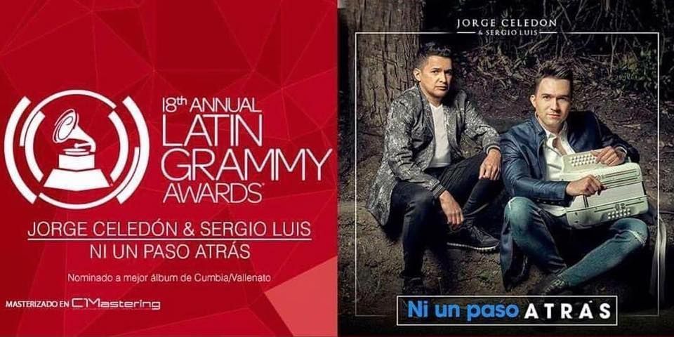 FaCyCElBosque's tweet photo. El #TalentoFaCyC hizo parte de la pasada entrega de los #LatinGRAMMY con la participación del docente Carlos Silva como Ingeniero de masterización en el álbum de @Jorgitoceledon, ganador en la categoría "Mejor álbum de cumbia/vallenato". https://t.co/Ra84IWgEKf https://t.co/2ngxVdxbve