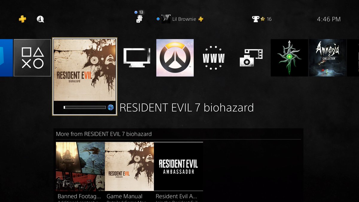 #PS4share Finally i got Resident Evil 7
