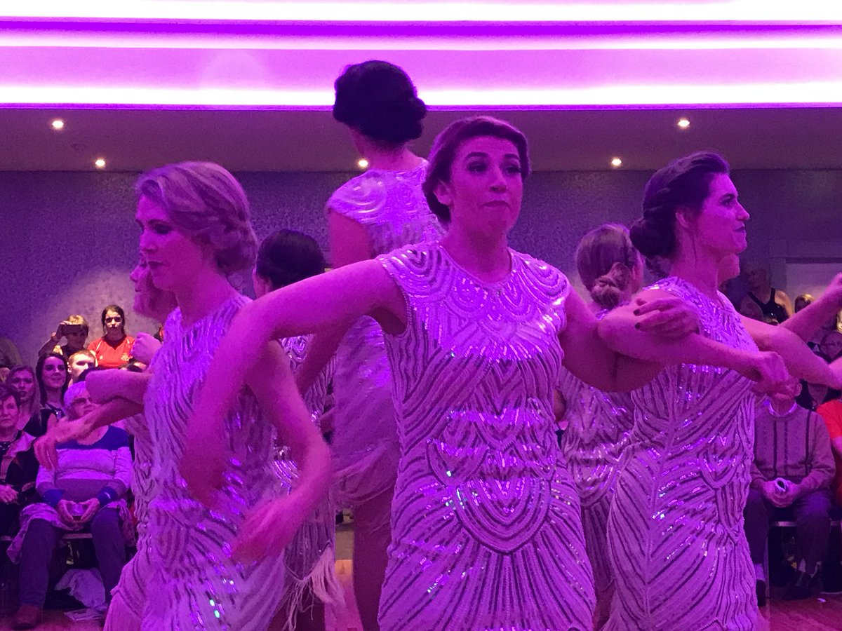 strictlyclon's tweet photo. What a brilliant performance from the Butlerstown Variety Group #clonstrictly17 @strictlyclon @Dunmorehouse https://t.co/dnkgrhSZvd