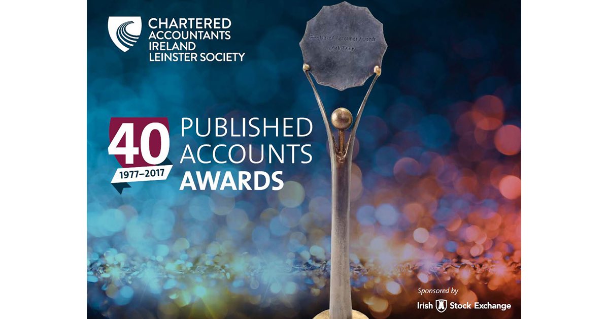 ESBGroup's tweet photo. Delighted to win an award for our Annual Report at the Published Accounts Awards tonight! #PAA2017 #TeamESB👏🏻 https://t.co/MDWzmUKCZj