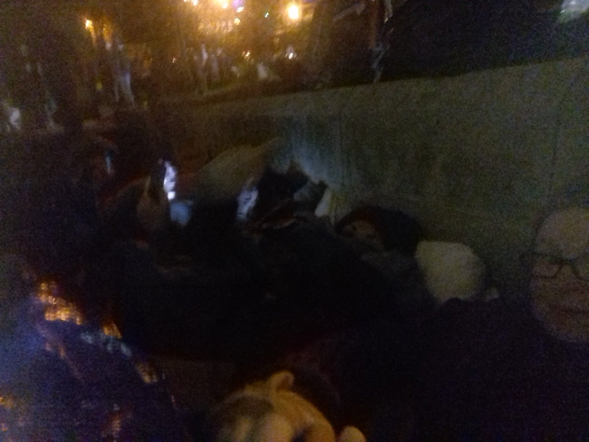 glenysjones's tweet photo. We are all hunkered down and ready for our night under the stars outside Southwark Cathedral for #RobesSleepOut 😊 https://t.co/qoWx8k8i6D