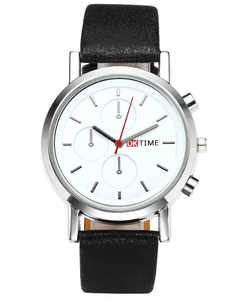 findnuggets's tweet photo. Top Plaza Mens Casual Classic Simple Design Silver Case Matte Black PU Leather Band Watch - $8.28 #amazon #deals #amazondeals #nugget https://t.co/k2iJqzAeW9 https://t.co/R9N2W3WZwc