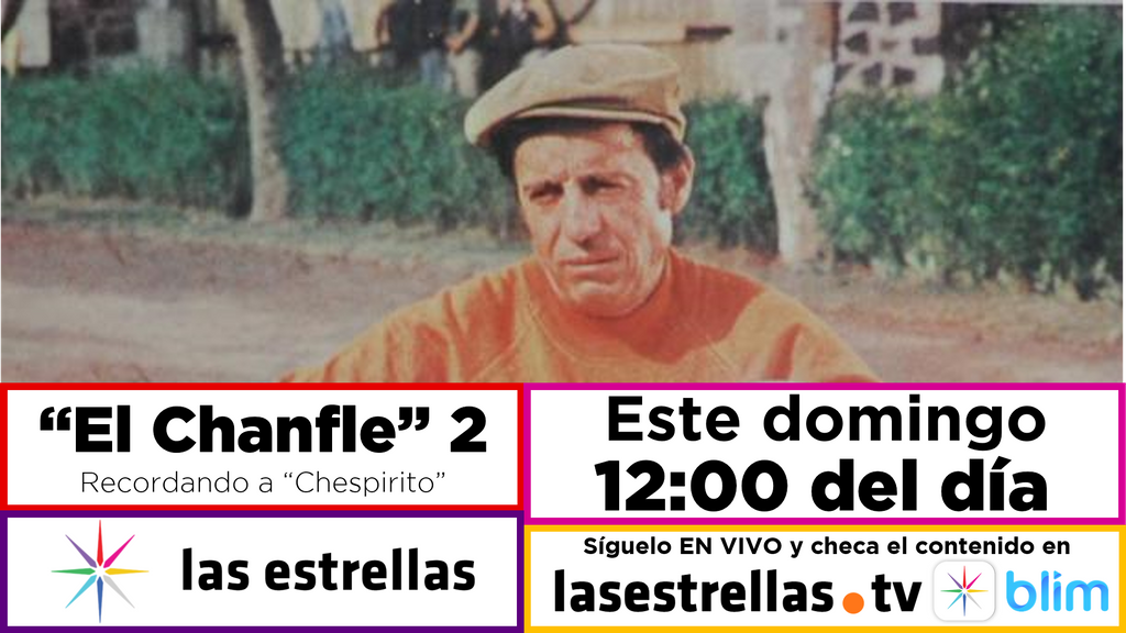 TelevisaTV_MX's tweet photo. A 3 años de su muerte recordamos a nuestro querido Roberto Gómez Bolaños "Chespirito" en #ElChanfle2
Este domingo 12:00pm #ConLasEstrellas https://t.co/v042LKkHdc