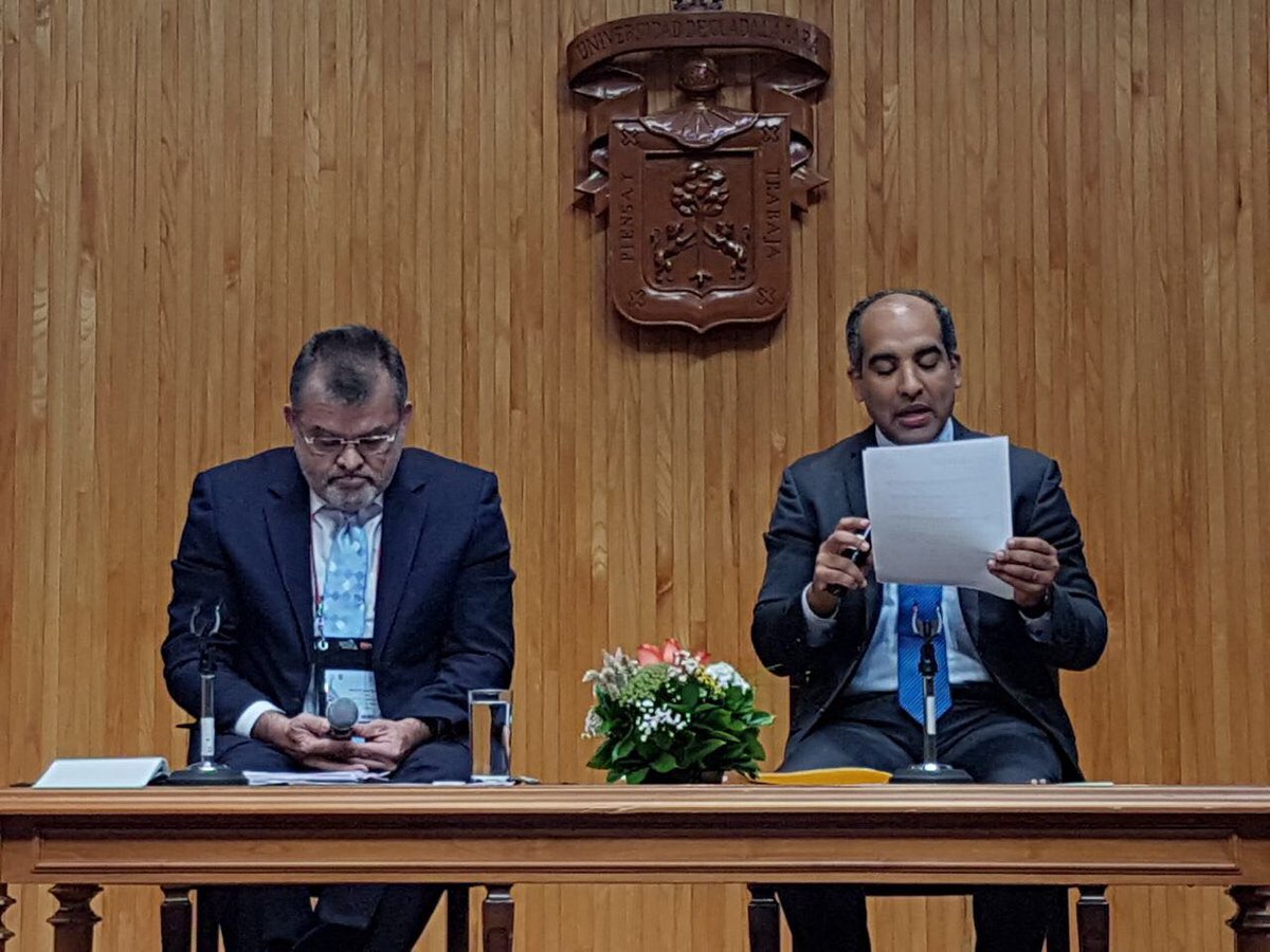 AdruDO's tweet photo. En la conferencia internacional ANUIES rector @jtavarezr  aborda el tema "Hacia un Nuevo Modelo de Educación Superior en América Latina y El Caribe" @UNESCO_IESALC https://t.co/SkwLoaqGvf