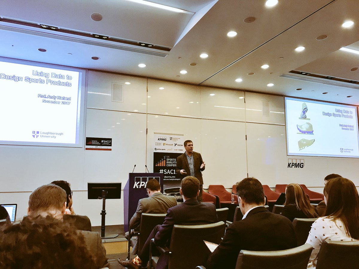 JamesEllis13's tweet photo. Insightful day at the @Sporting_Data Sports Analytics Conference w/ @KPMGUK, @SportsTechLboro, @CatapultSports, @vizrt, @yinzcam, @LavaMobile, @Infosys, @SciSportsNL & many more. #SAC2017 https://t.co/FBFMSbBo8j