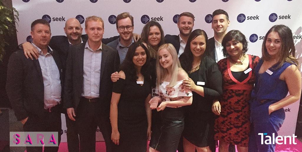 Congrats Talent NZ! Seek winners Best Agency (mid-size) - 4th consecutive year. Great work guys!!