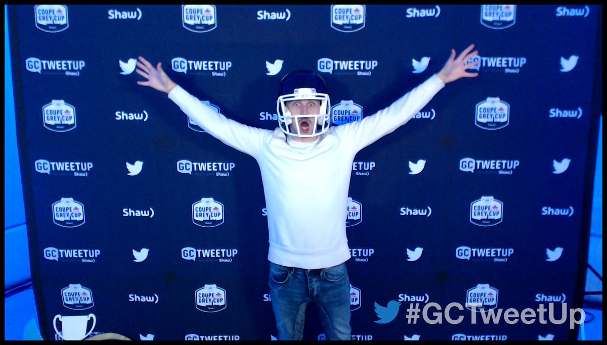 GCTweetUp's tweet photo. Having fun at #GCTweetUp with @xcanada and @CFL! #GreyCup @ConorCutz https://t.co/YL2BlxcOMi