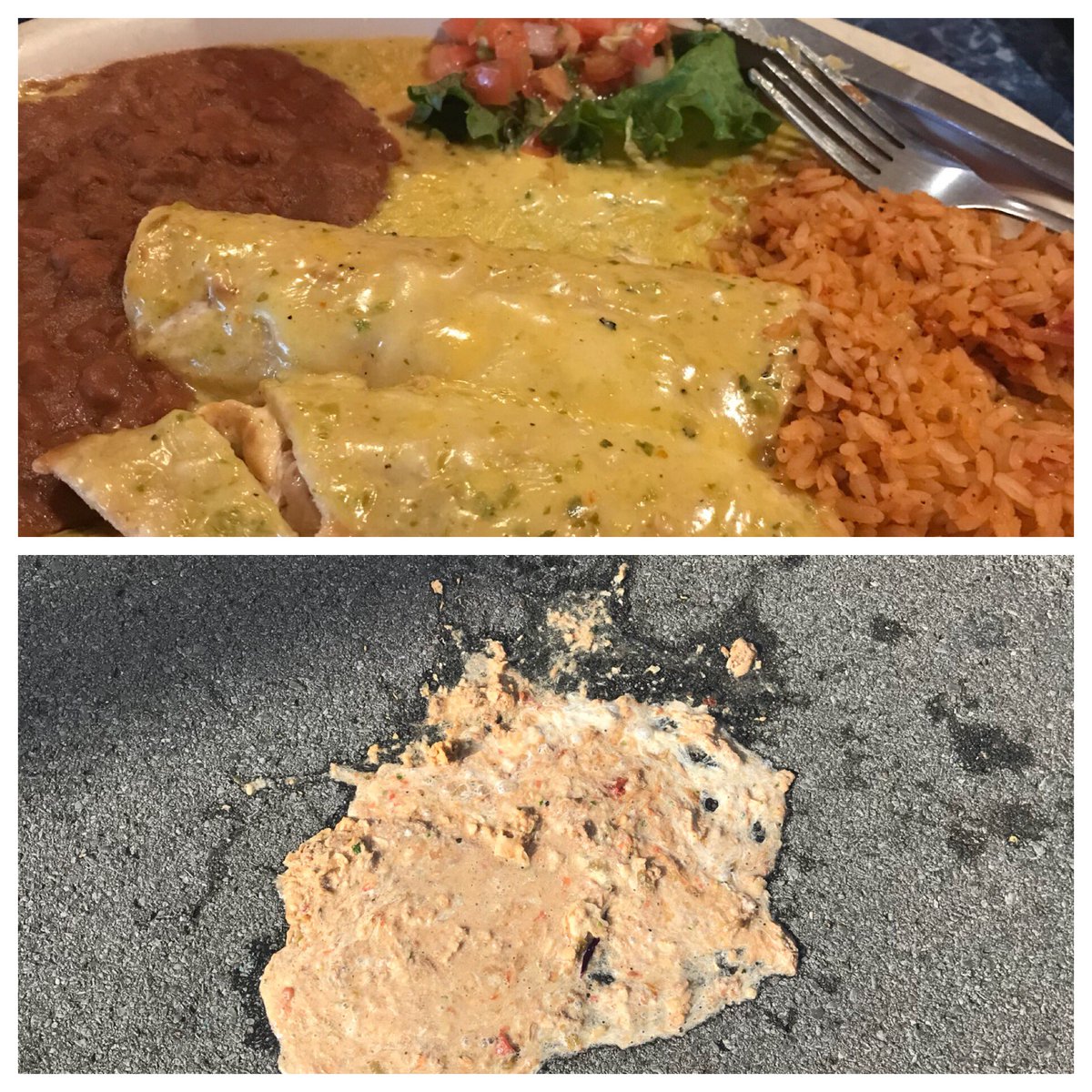 jas0nfox's tweet photo. Before and after a great Black Friday meal ay Chuy’s https://t.co/viEZ7lOoN1