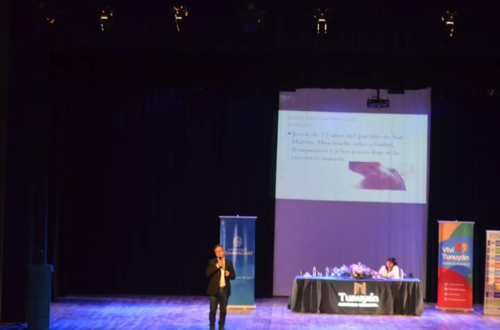 GraSoliz's tweet photo. 1er Jornada  sobre violencia simbólica en los medios. Cada paso es una gran conquista...@MuniTunuyan @MartinAveiro @iesvu https://t.co/Nbir1OTeQr