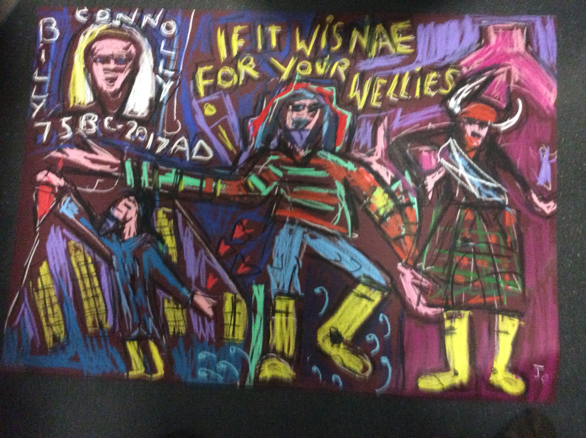 Happy birthday Billy Connolly 75  A1 