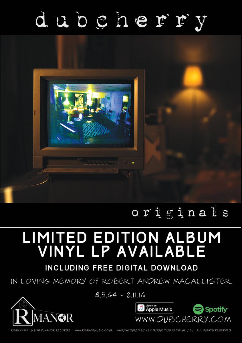 dubcherry's tweet image. Out of respect for the work that Bob put in to the band over the past 9 years, and because it is what he wanted, we have decided to release the album that we were working on with Bob before his passing.