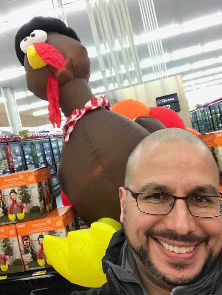 #IHXTurkeyHunt Me at Montpelier  VT Capitol Building and Turkey pic