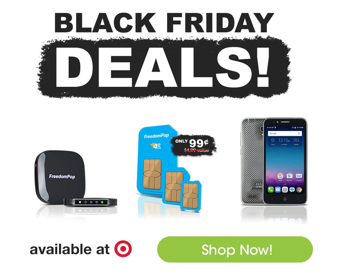 Freedompop On Twitter Get Incredible Deals This Black Friday Like Our Lte Sim For Only 0 99 Check Out The Following Link To See This Offer And Others Available At Target Https T Co Gwgwlifclz