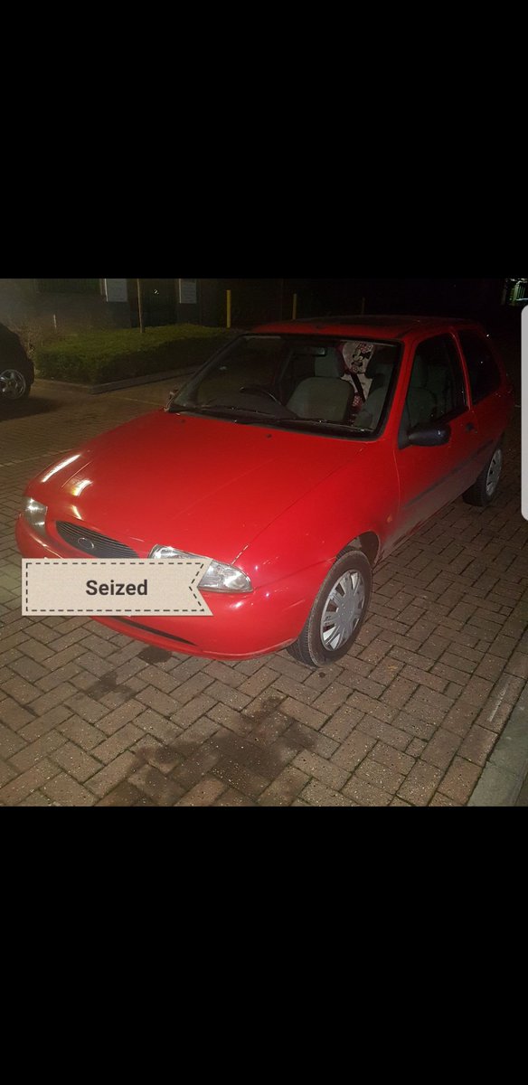 TVP_Bucks's tweet photo. #C7949 #C9901 #TVPRural Spotted moving violation in #greathorwood, officers from #team1 stopped the vehicle, no tax, no insurance, no drivers licence equals #seizedcar https://t.co/OppNW6GzPl