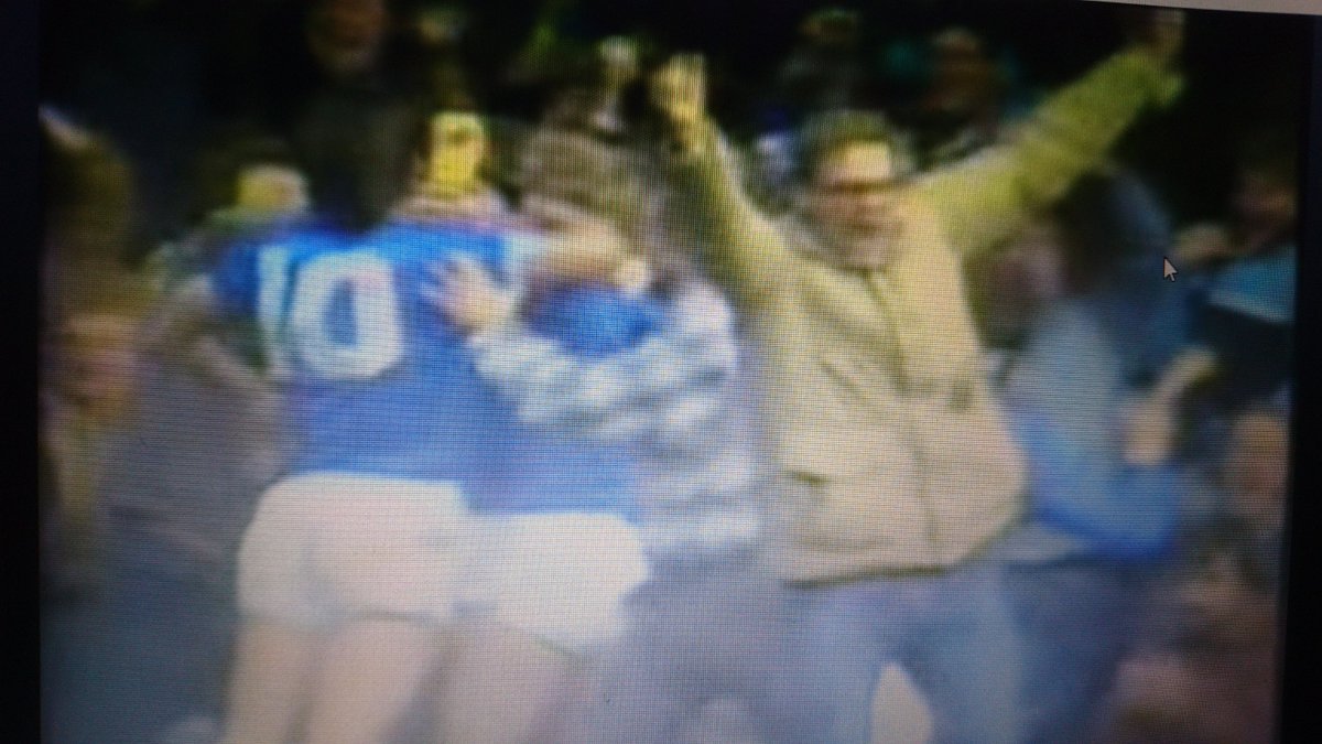 The joy of a goal - the speccy pitch invader from 1984 at Anfield. Whatever happened to him? @Everton @thisisanfield @LFC @ToffeesNews @evrtonnews @LivEchoEFC @BillKenwright @empireofthekop @footyawayday @Boydetroit @theawayfans @Awaydays23
