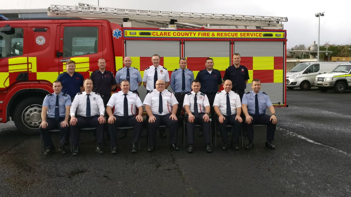 DubFireBrigade's tweet photo. This week 2 DFB Sub Officers took part in the National Directorate Fire Services instructors course hosted by @ClareCoCo Fire Rescue Service. The course is designed to teach participants to plan and run exercises, train recruits and upskill current firefighters. https://t.co/LAUpIaHC9i