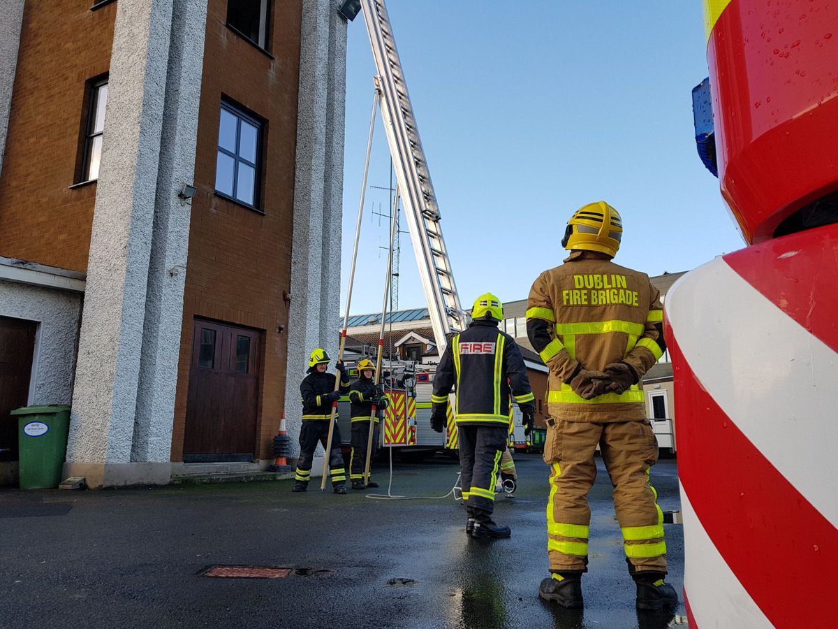 DubFireBrigade's tweet photo. This week 2 DFB Sub Officers took part in the National Directorate Fire Services instructors course hosted by @ClareCoCo Fire Rescue Service. The course is designed to teach participants to plan and run exercises, train recruits and upskill current firefighters. https://t.co/LAUpIaHC9i