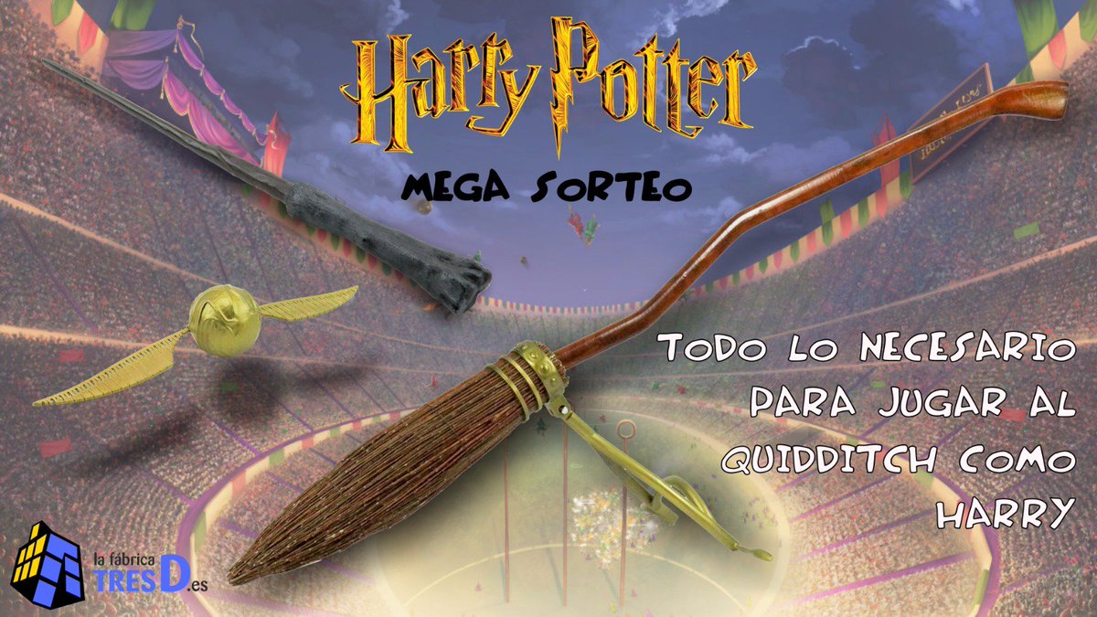 Hogwartssite's tweet photo. ¡SORTEAMOS UN PACK DE QUIDDITCH! ⚡️ 
 
Para participar:
🔹Da RT
🔹Sigue a @LaFabricaTresD, @DSheldon_Cooper y @Hogwartssite 

¡Sorteo INTERNACIONAL! https://t.co/XS7b5jEf7f