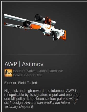 AllenAeroh's tweet photo. TIME FOR AN ASIIMOV

1) ReTweet + FOLLOW @CSGOMagicSite 
2) FOLLOW @aero1738 

30 MUST BE IN STREAM! KEYWORD!
STREAM: https://t.co/PFTnkHvOiv https://t.co/SIej8C4fKH