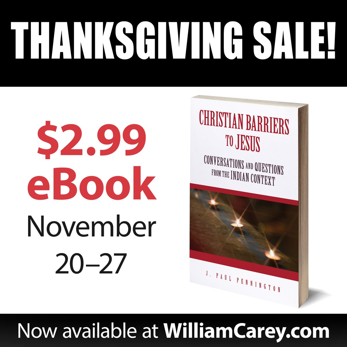 WCLBooks's tweet photo. Pennington’s work focuses on the Indian context, but his insights have resounding implications for Christ-followers everywhere. Re-examine church traditions through a new lens with this limited time offer. https://t.co/0E9EQMpf5E