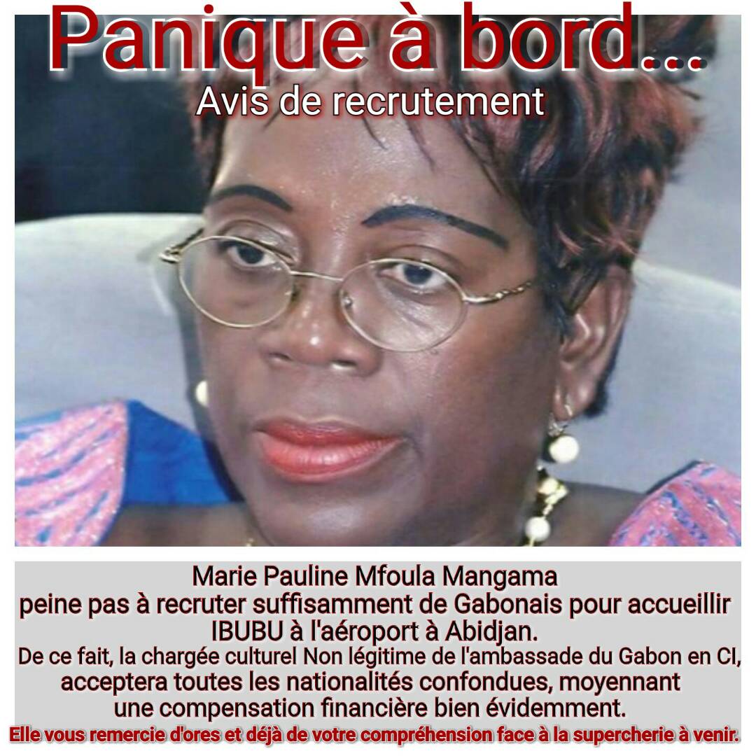 FreeGabonUK's tweet photo. #Gabon
#CôteDivoire
#DénonceTonDictateur
#BongoIsKilling
#BongoMustGo
#BongoResigns
La Côte d'ivoire ne devrait pas recevoir #Bongo
En plus d'être illégitime c'est un criminel!
@IvoireJustice
@stephaglietti
@RTI_Officiel
@UEenCI
@DGTCPCI
@USEmbAbidjan
@AmbCanCI
@connectionivoir https://t.co/GCOfsOXyFG