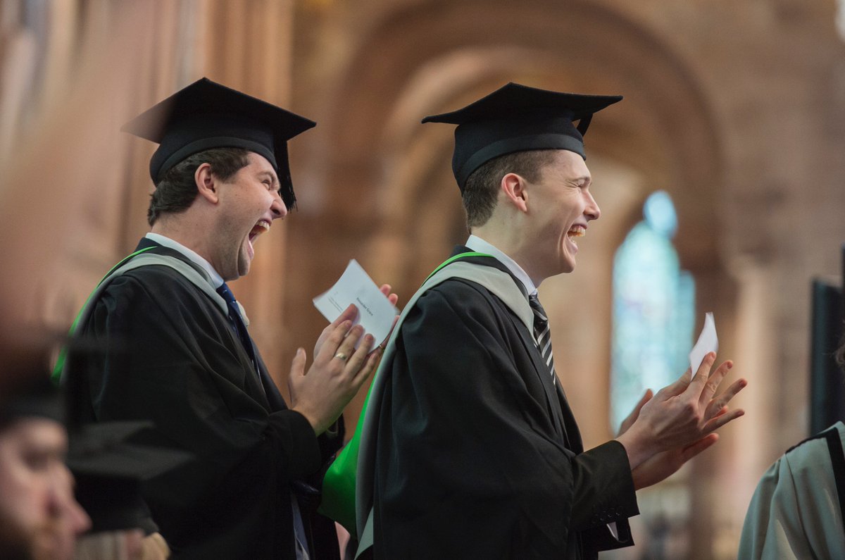 beckerphoto's tweet photo. The sun comes out for @CumbriaUni students graduation ceremony at Carlisle Cathedral https://t.co/p2OfZlcbKf