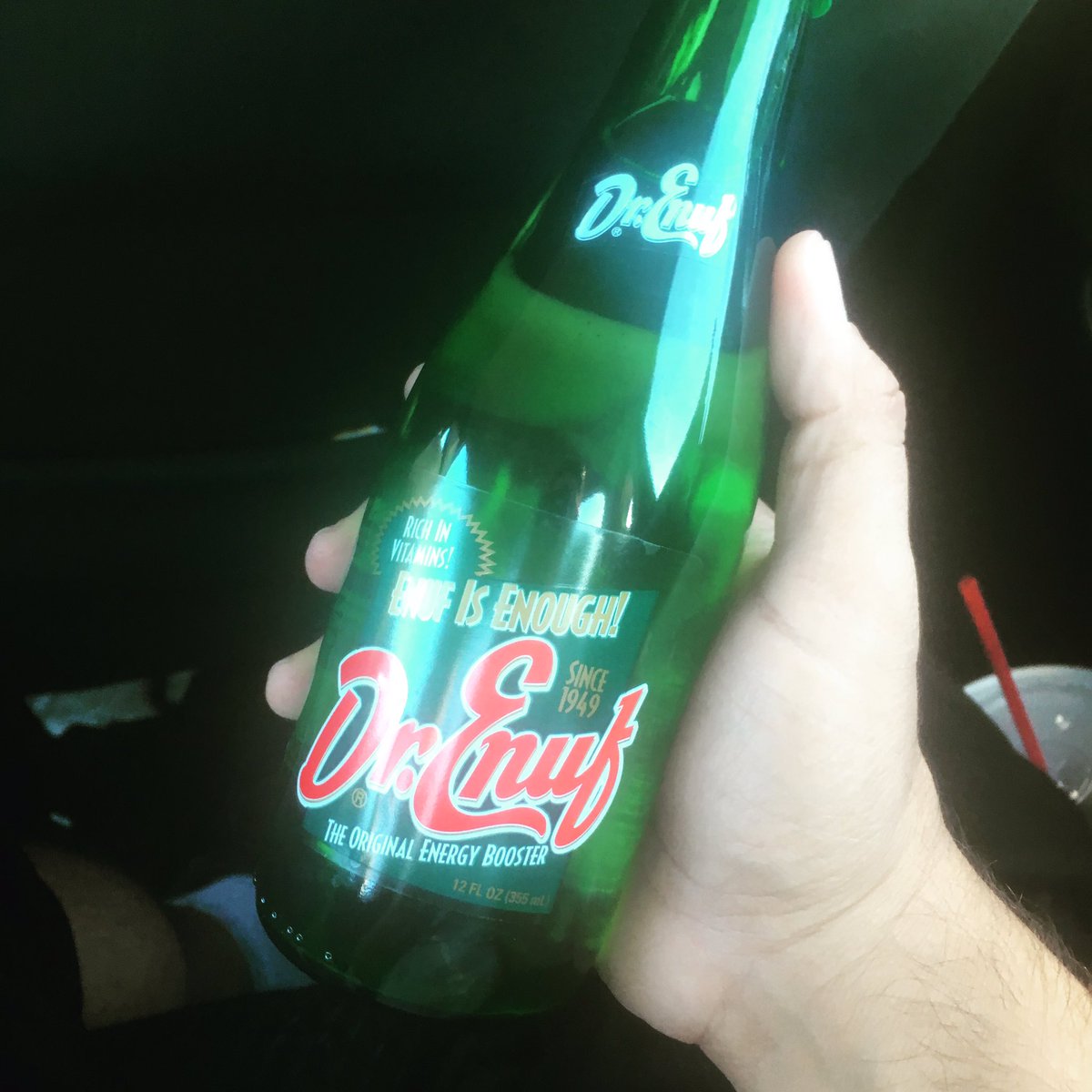 cabanamandan's tweet photo. Happy to have found a Dr. Enuf in SW Virginia! #bevnerd #drenuf #soda #energydrink https://t.co/LHcQFuQPFN