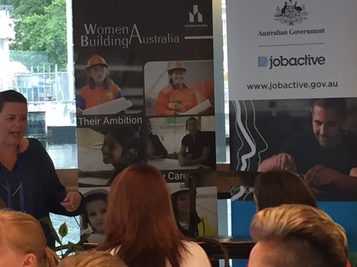 MBA_Aust's tweet photo. Coming up @MBA_Aust Women Building Australia Breakfast with @EmploymentGovAU #womeninbuilding #womeninconstruction #building #construction #masterbuilders #thisisbuilding #BuildingAus17 https://t.co/JSMlXbFGCY