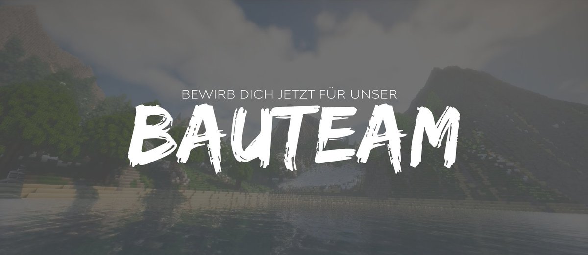 BroEmpireMC's tweet photo. Du kannst gut bauen und möchtest in ein kompetentes und nettes Team? - Dann bewirb dich JETZT und unterstütze unser Bauteam durch dein Talent! 👷

https://t.co/tsxayO09eB https://t.co/HTuaOdn9Sl