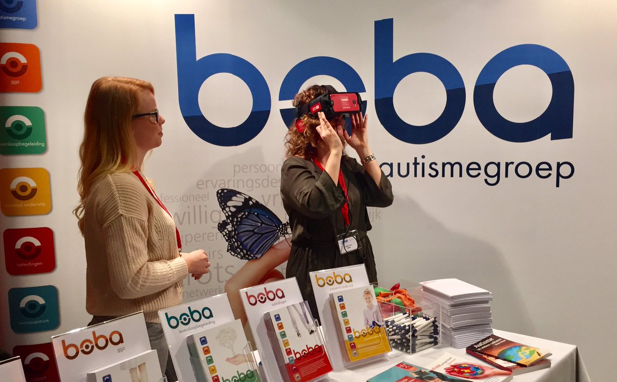 robertsnel's tweet image. Met het team van Boba mijn eerste NVA-Autismecongres beleefd. Met onze nieuwe beursstand en een geslaagd #VirtualReality #Autisme Belevingsexperiment i.s.m. @TourVR &amp;amp; @vmd_nl