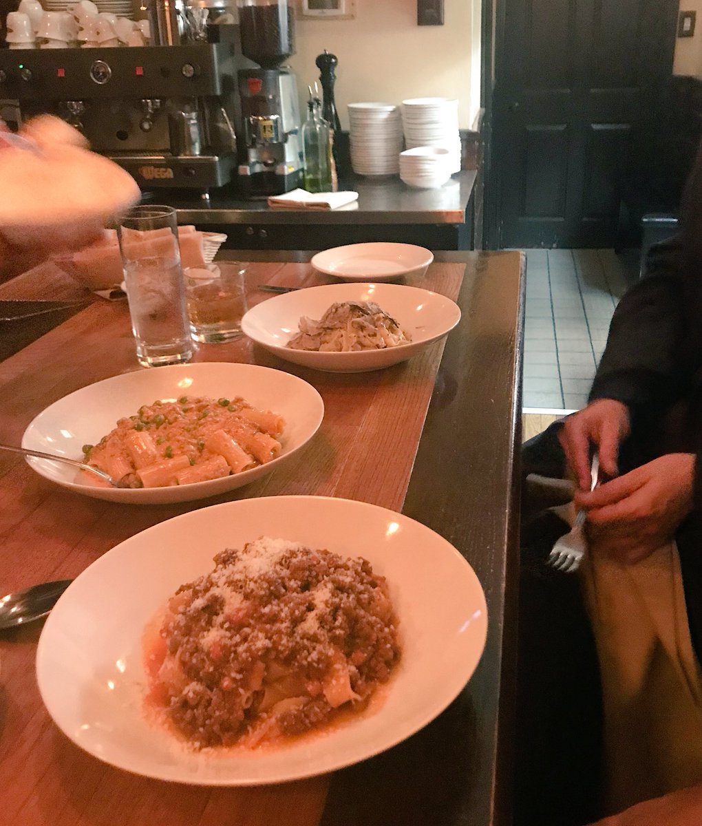 gourmet_soiree's tweet photo. Good mood &amp;  #foodie views courtesy of Nando Milano &amp; chef Alessio (+ his @Rockyourmessage gift)! #Chicago 
Go for #truffles &amp; fresh pasta made in house with their new cocktail: The Brillantini. 🌹👌🏼
Santé! @ChooseChicago https://t.co/GFe2eWFFOG