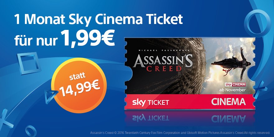 PlayStationDE's tweet photo. Holt euch den Code und ab auf die Couch → https://t.co/kb3Sxj66ER #SkyTicketDE #PS4 https://t.co/OaCRV0dpJh