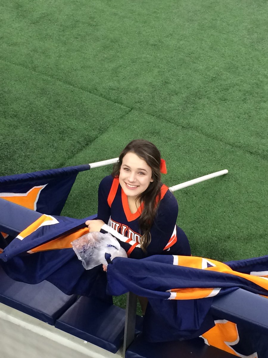 My favorite cheerleader!